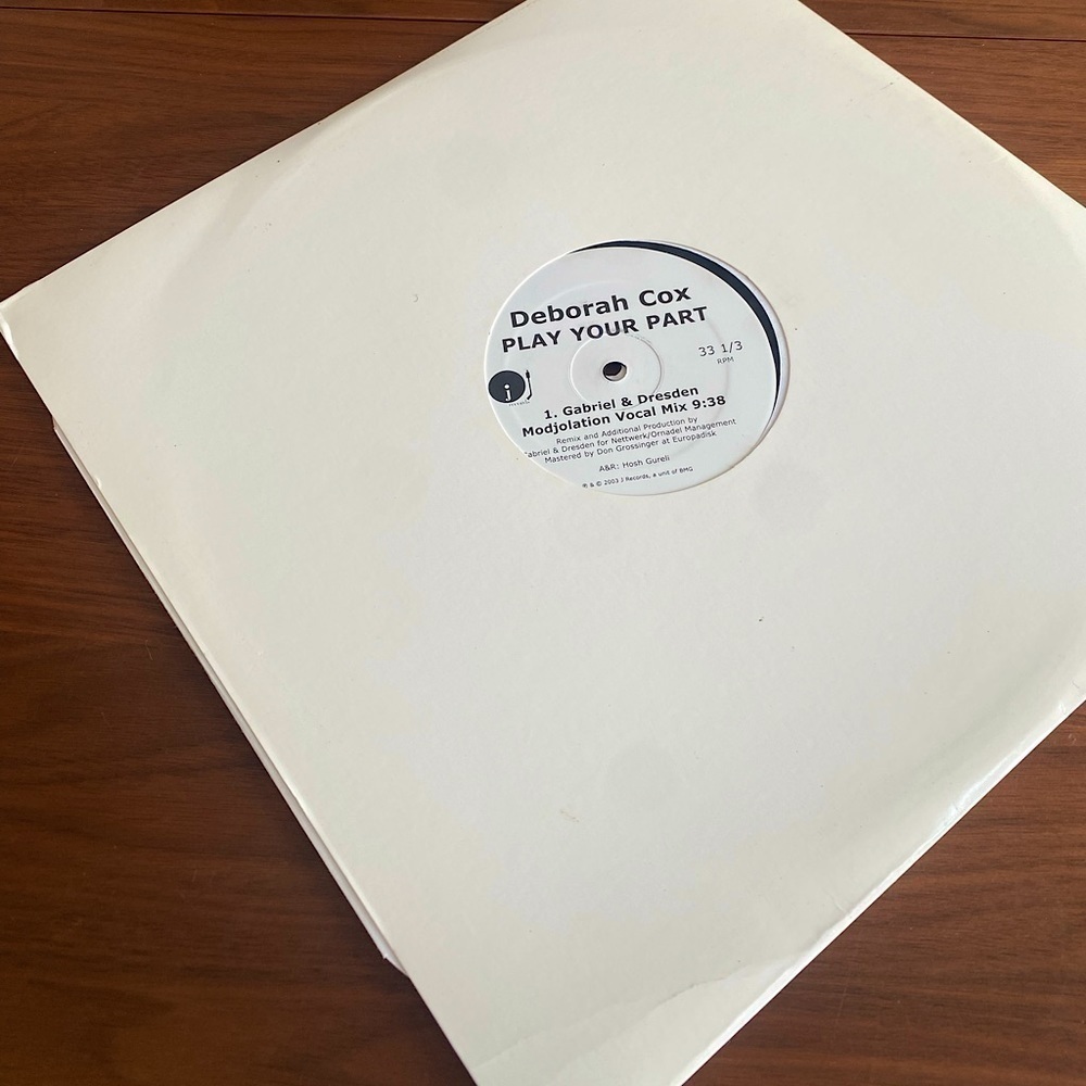 Deborah Cox Play Your Part Vinyl Record Album